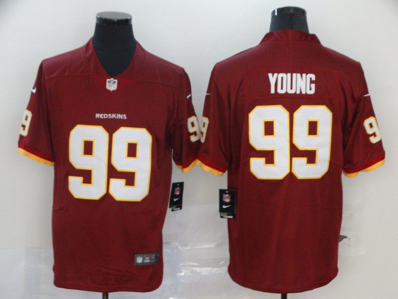 Men Washington Redskins #99 Young Red Nike Vapor Untouchable Stitched Limited NFL Jerseys->atlanta falcons->NFL Jersey